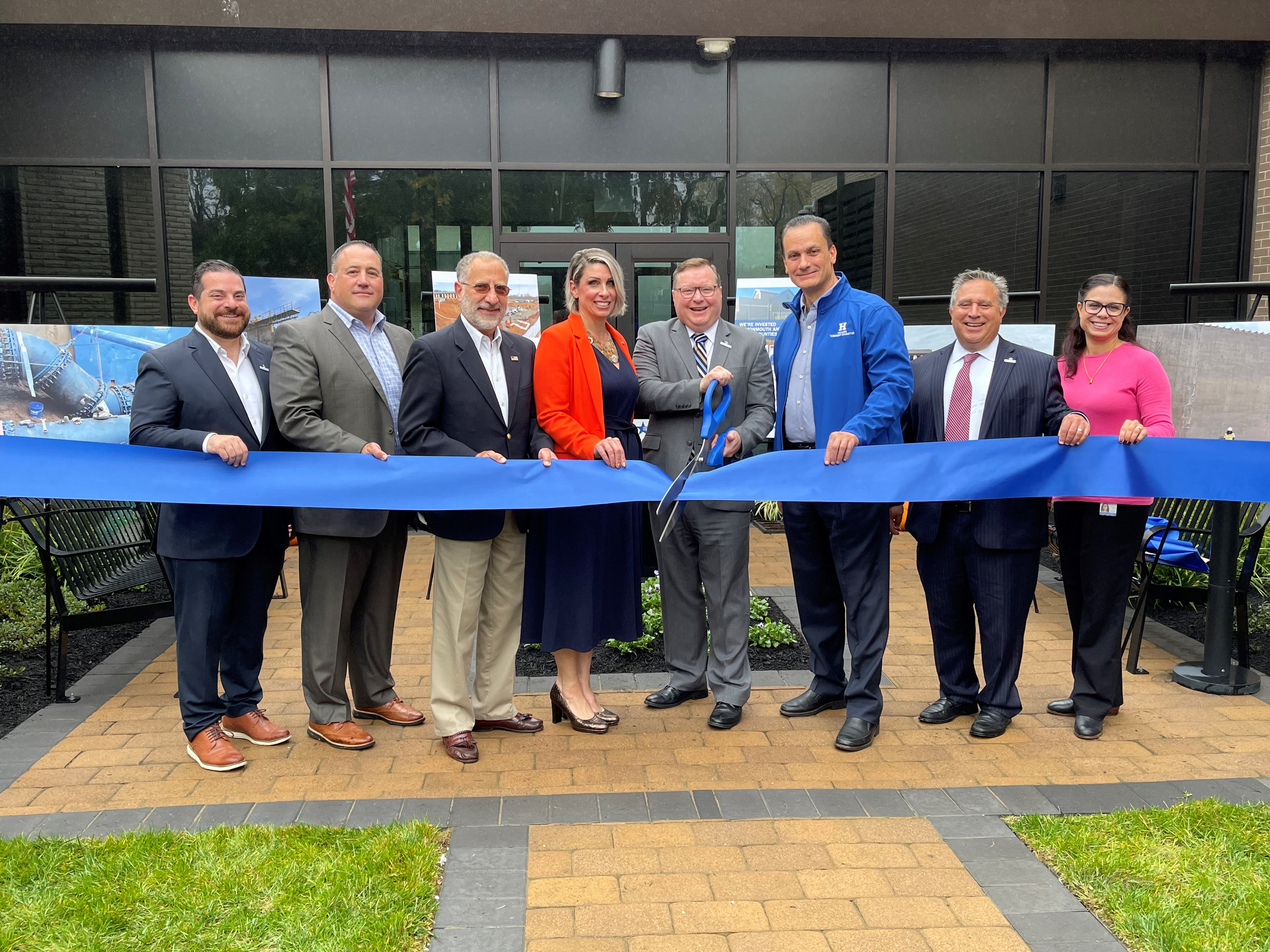 Local officials cut ribbon.jpg