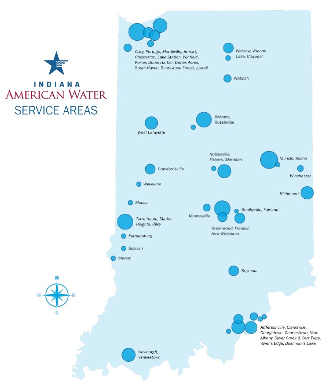 New INAW State Map