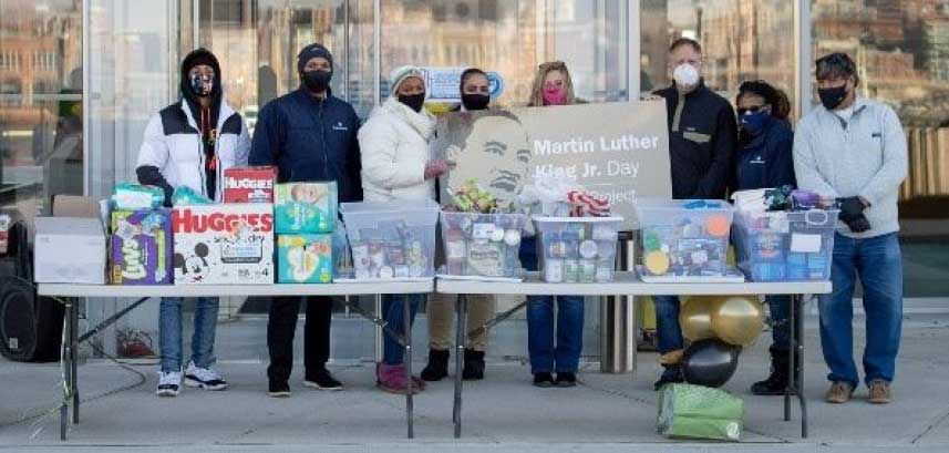 Dr. Martin Luther King, Jr. Day of Service Efforts Group Photo